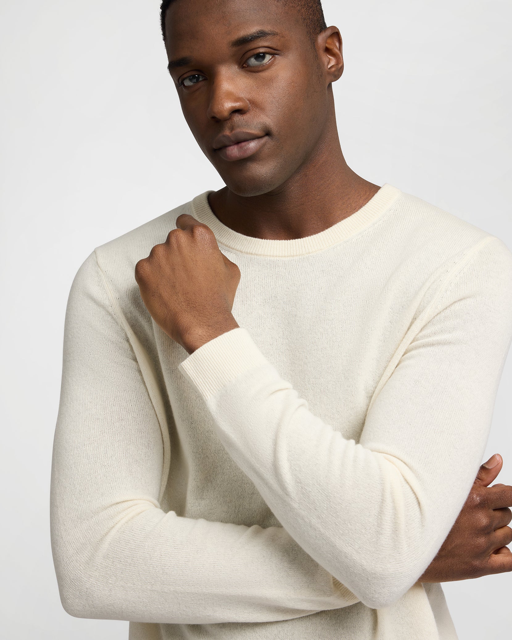100% Cashmere Crewneck Sweater - Image 4