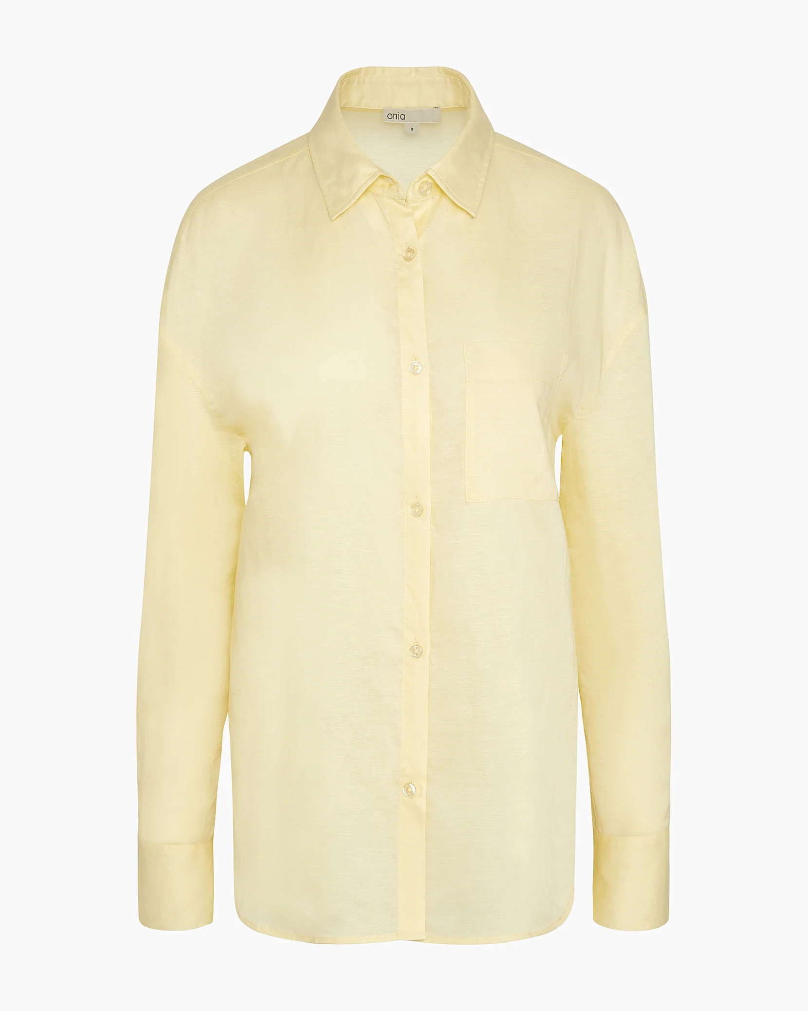 Air Linen Boyfriend Shirt - Image 2