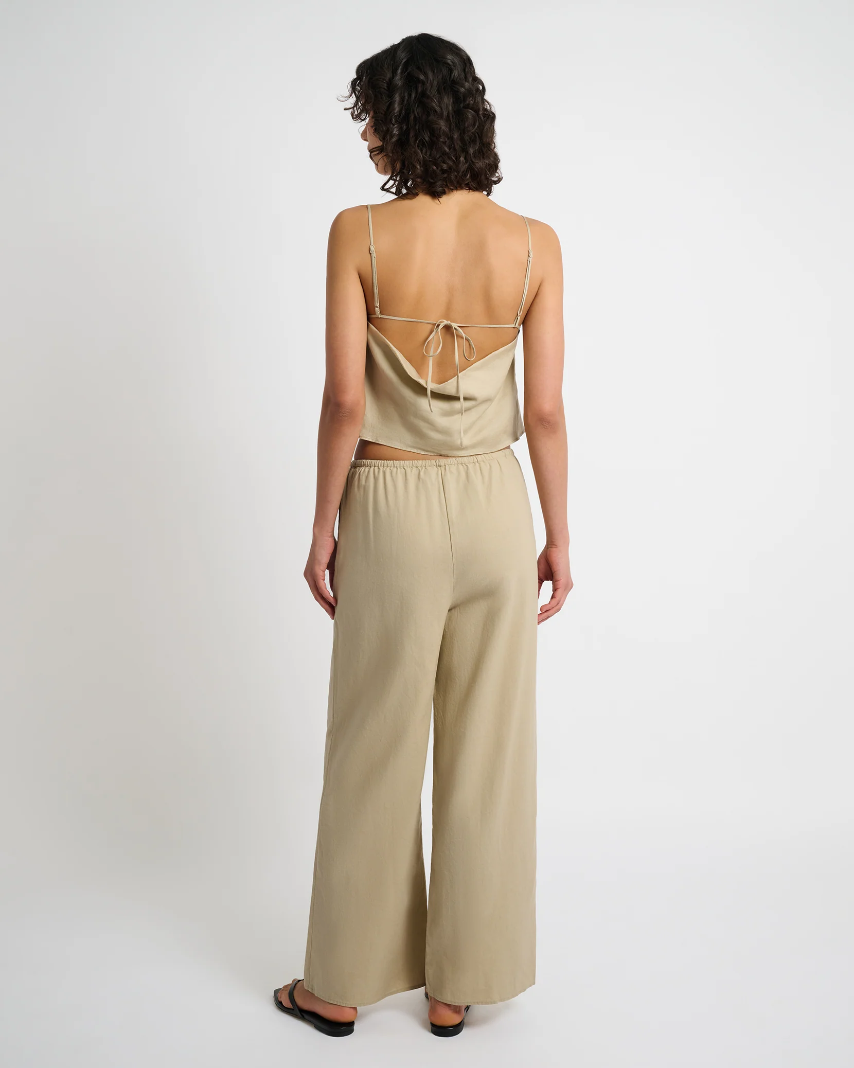 Air Linen Drawstring Pant - Image 5