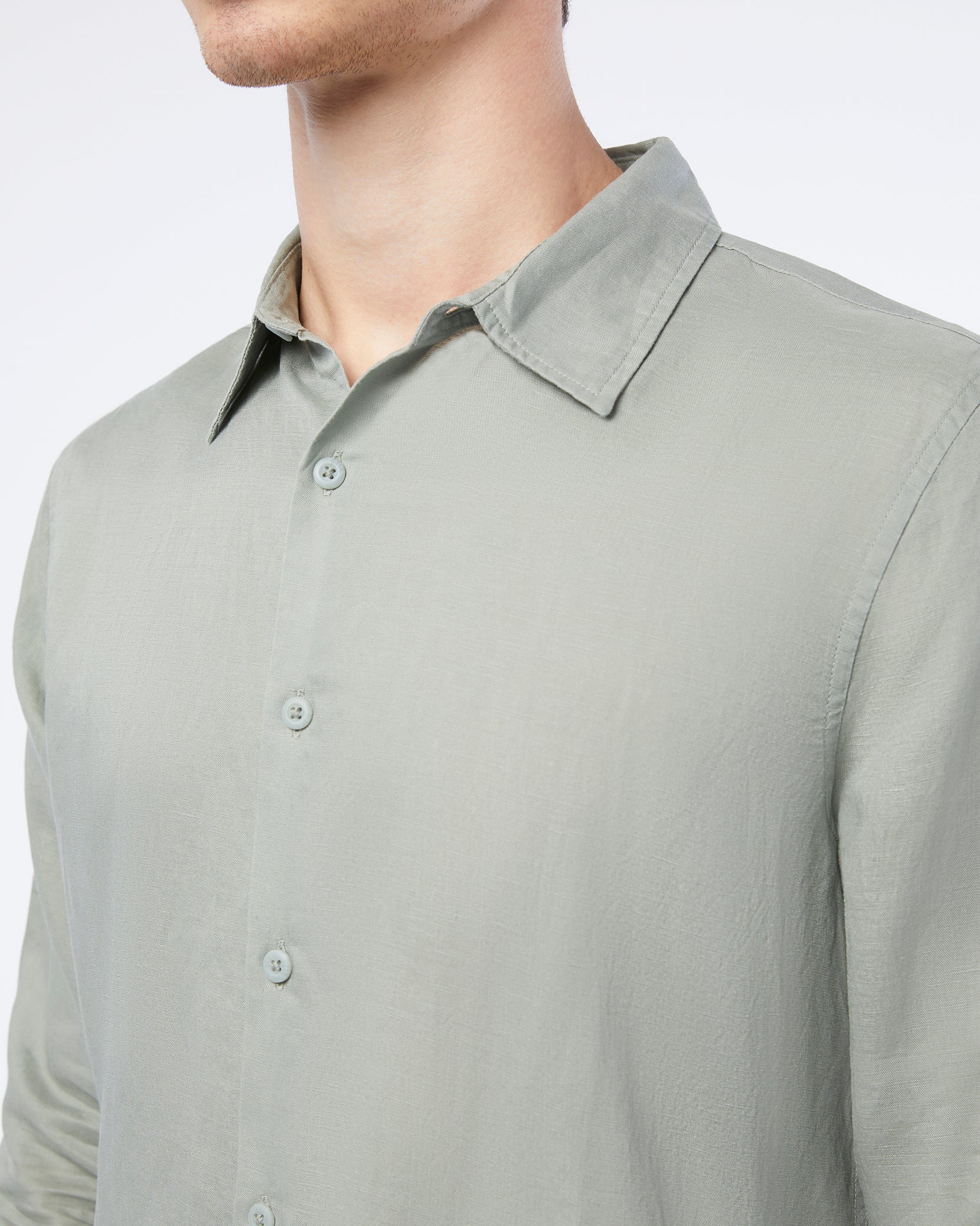 Air Linen Long Sleeve Shirt - Image 3