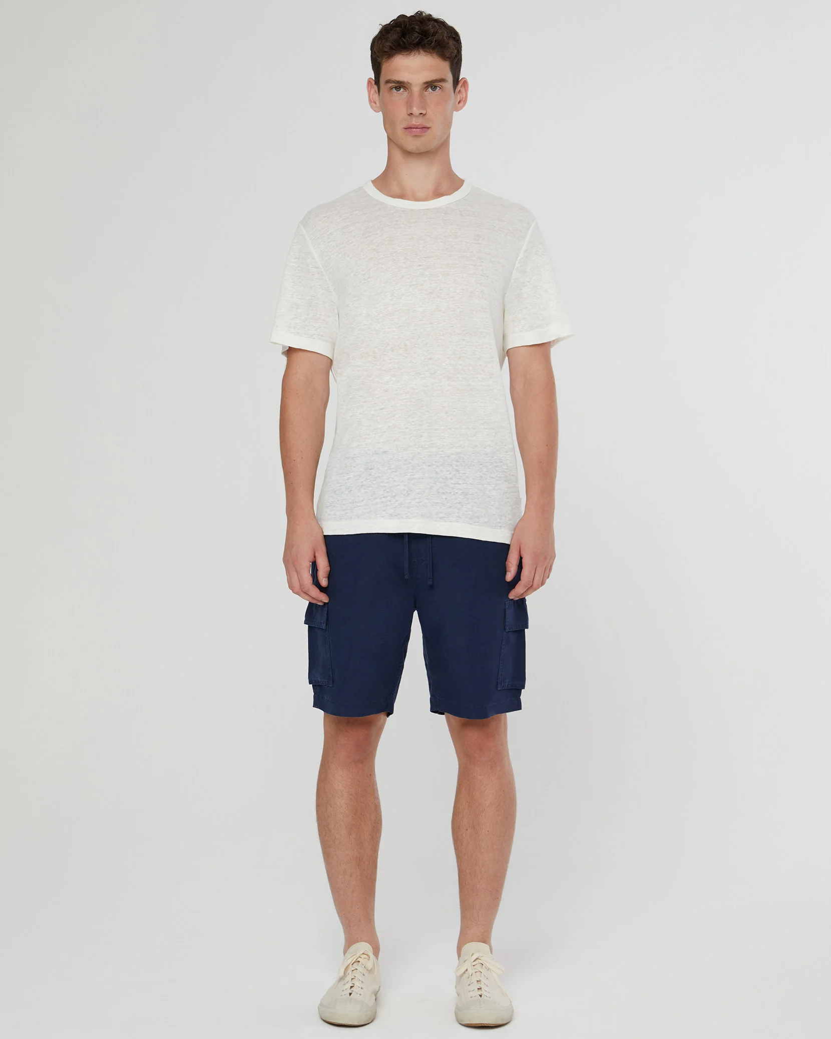 Air Linen Pull-on Cargo Short - Image 4