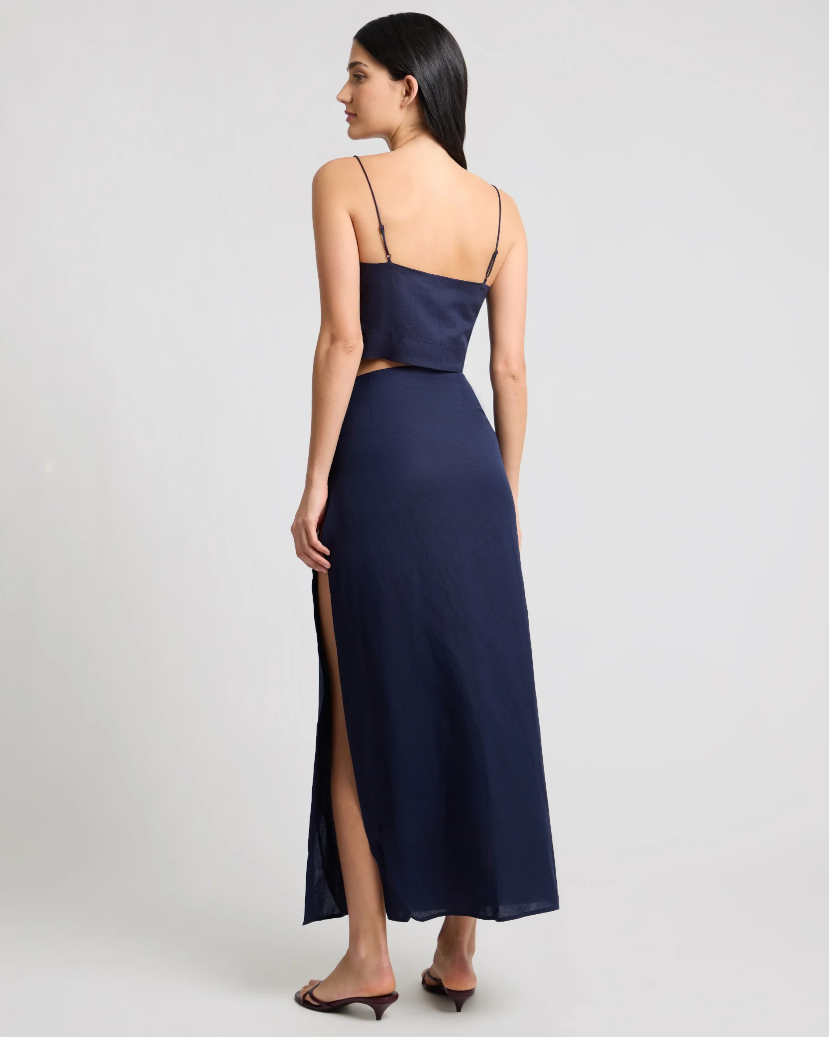 High Slit Maxi Skirt - Image 6
