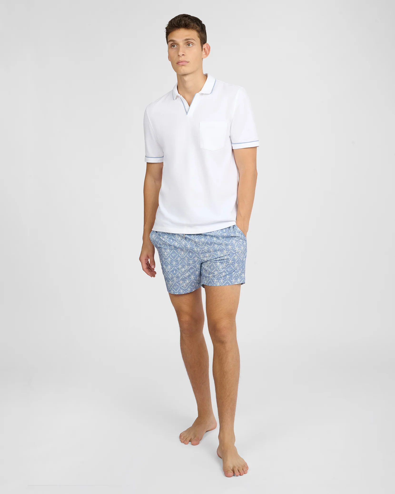Johnny Collar Pique Polo - Image 4