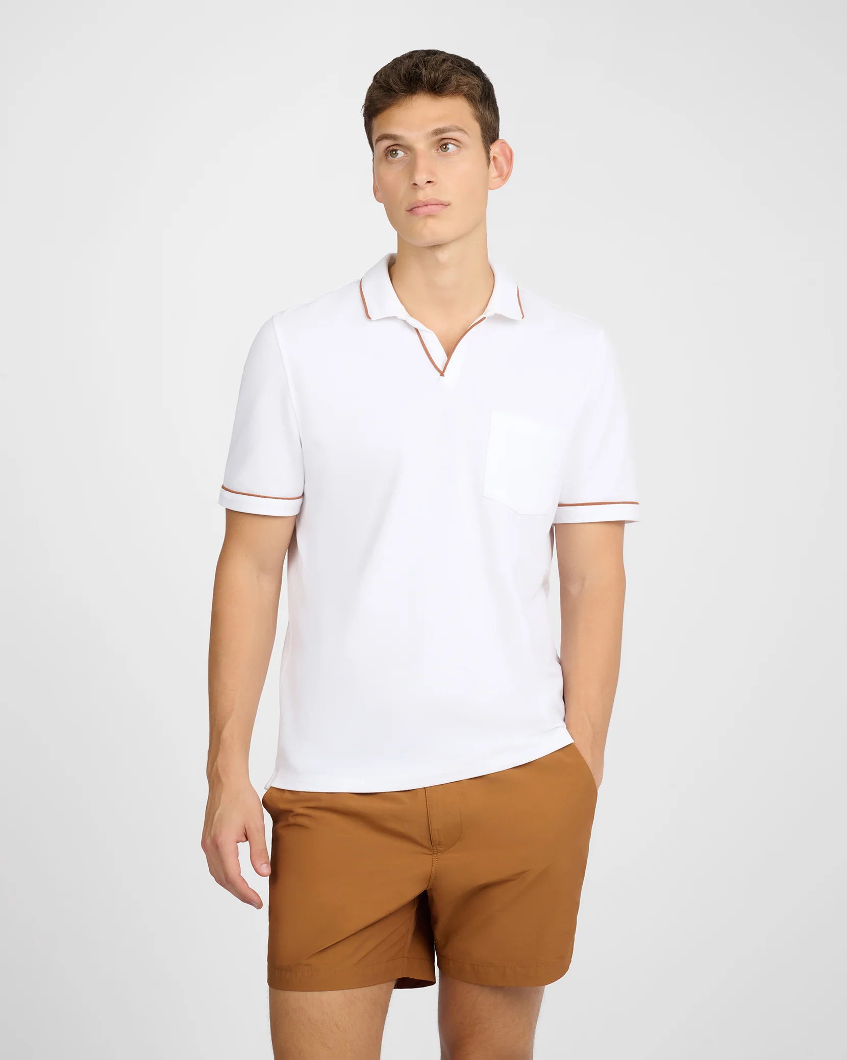 Johnny Collar Pique Polo - Image 2
