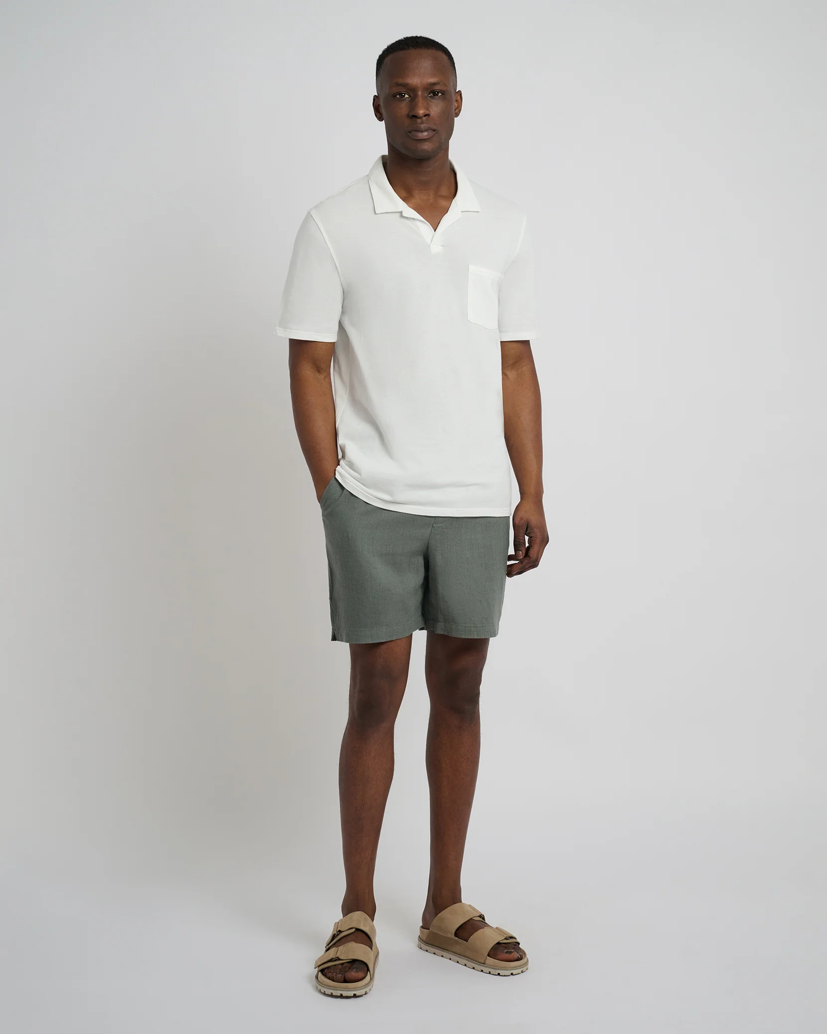 Johnny Collar Pique Polo - Image 3