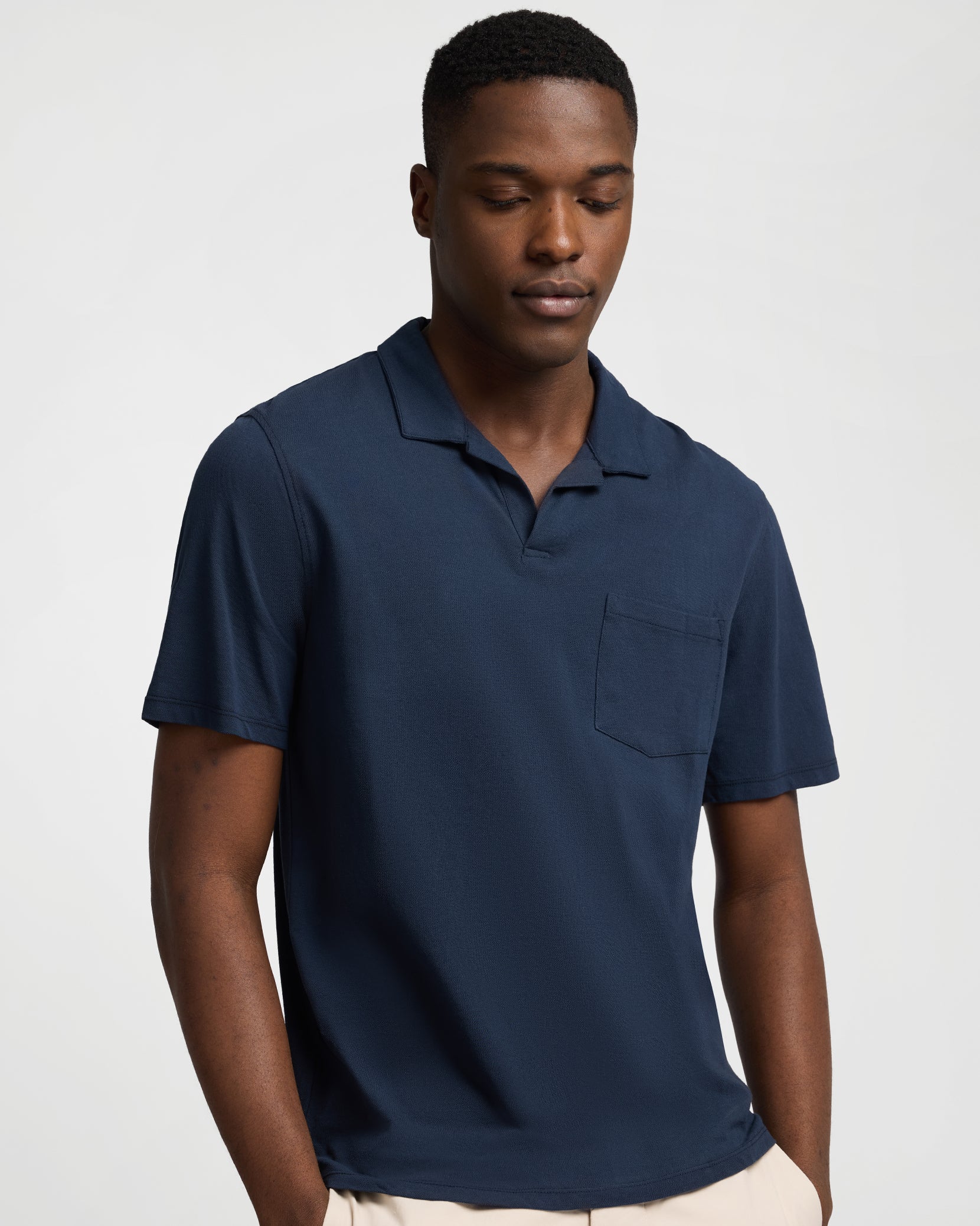 Johnny Collar Pique Polo - Image 2