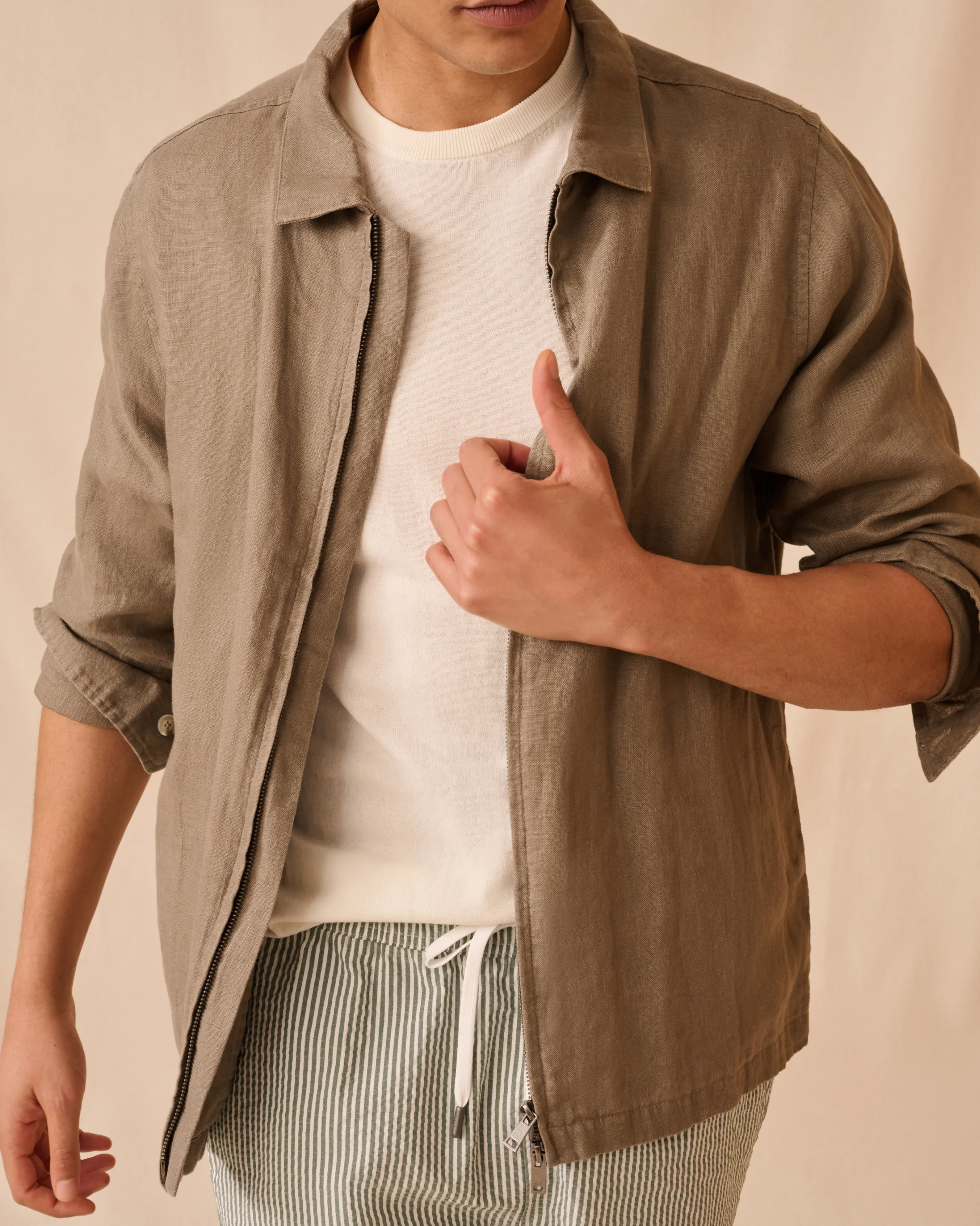Linen Everyday Jacket - Image 2