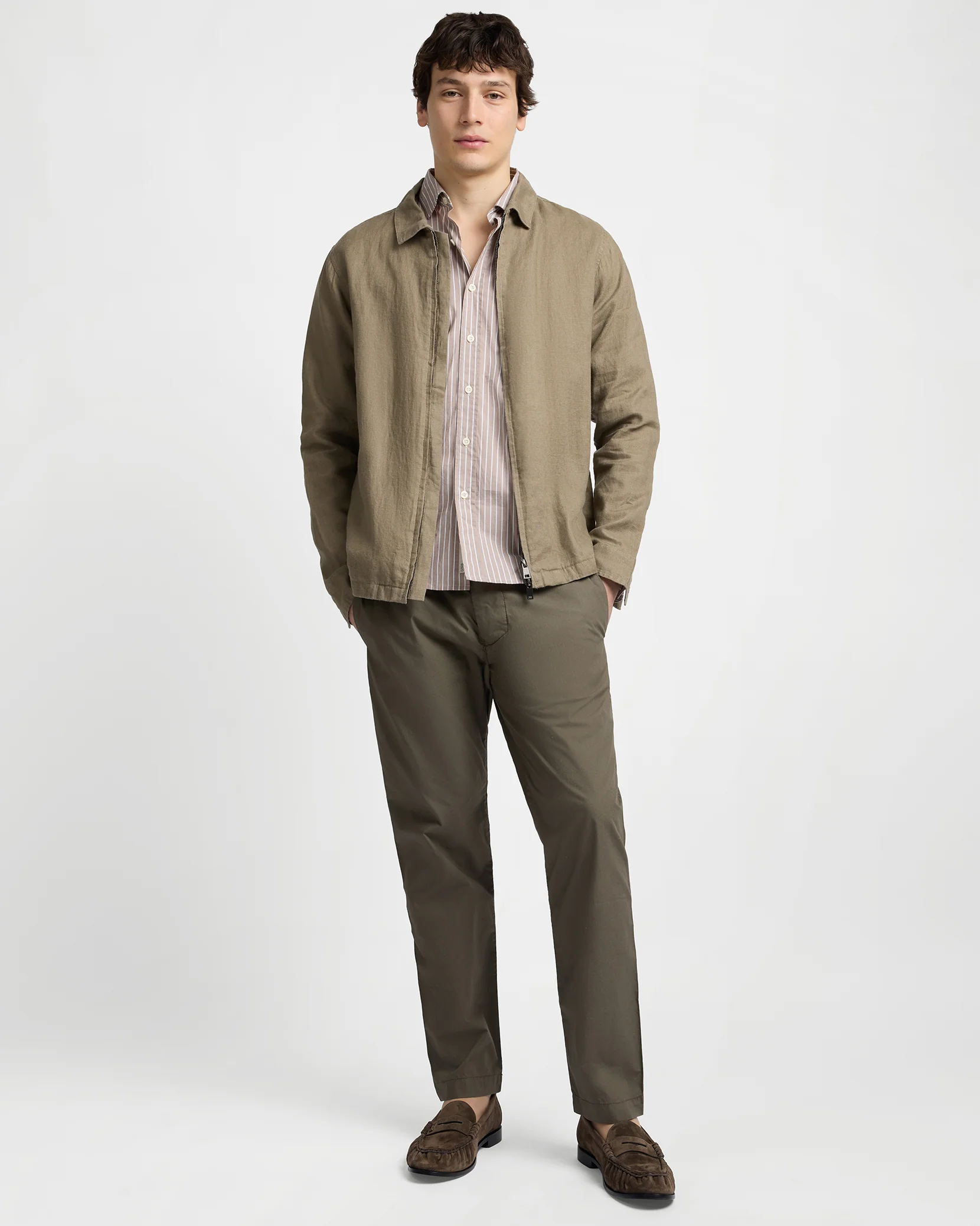Linen Everyday Jacket - Image 4