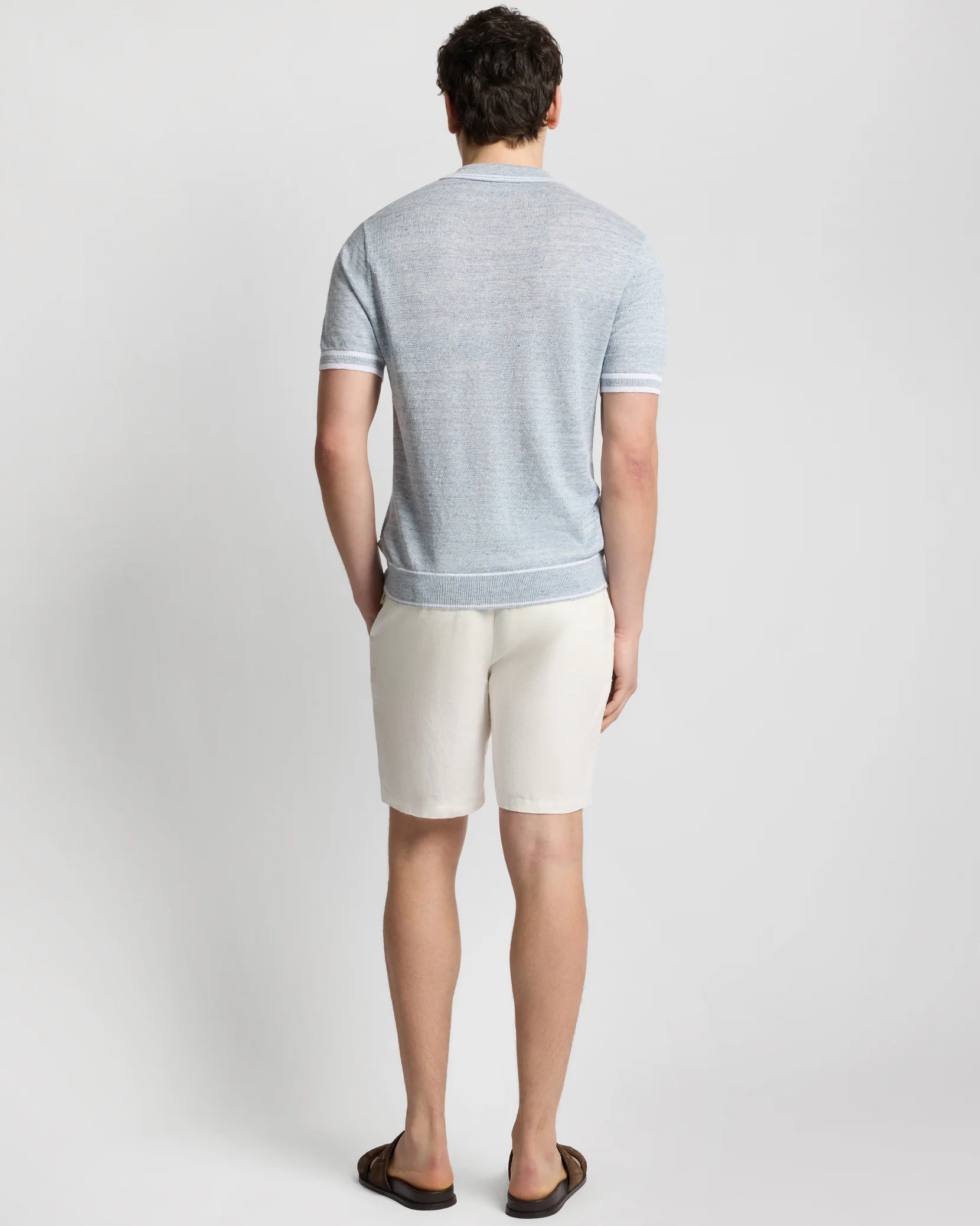 Linen Knit Button Down Shirt - Image 5