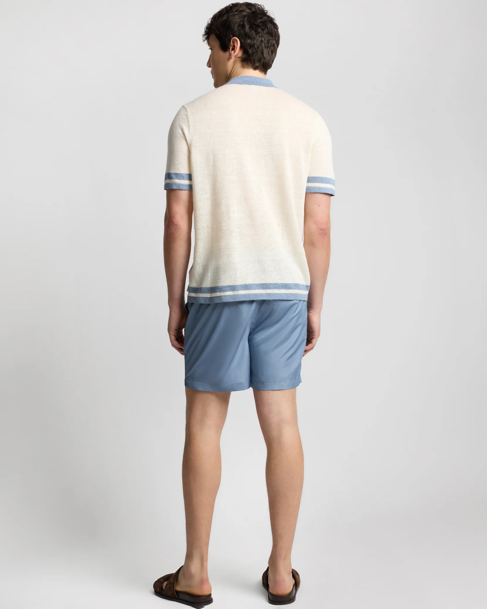 Linen Knit Camp Shirt - Image 5