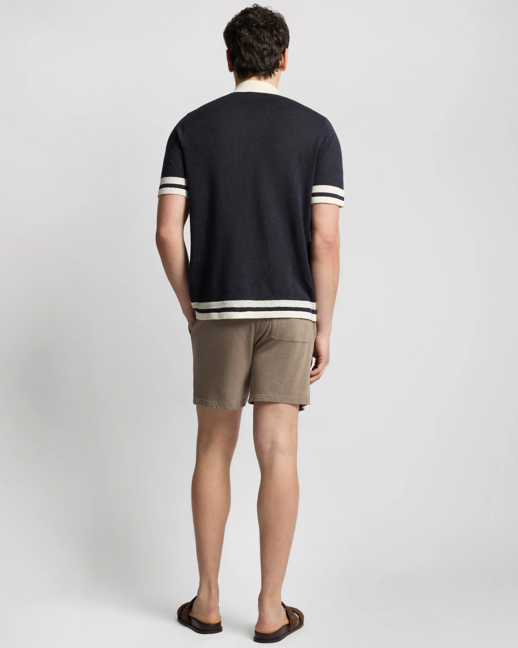 Linen Knit Camp Shirt - Image 5