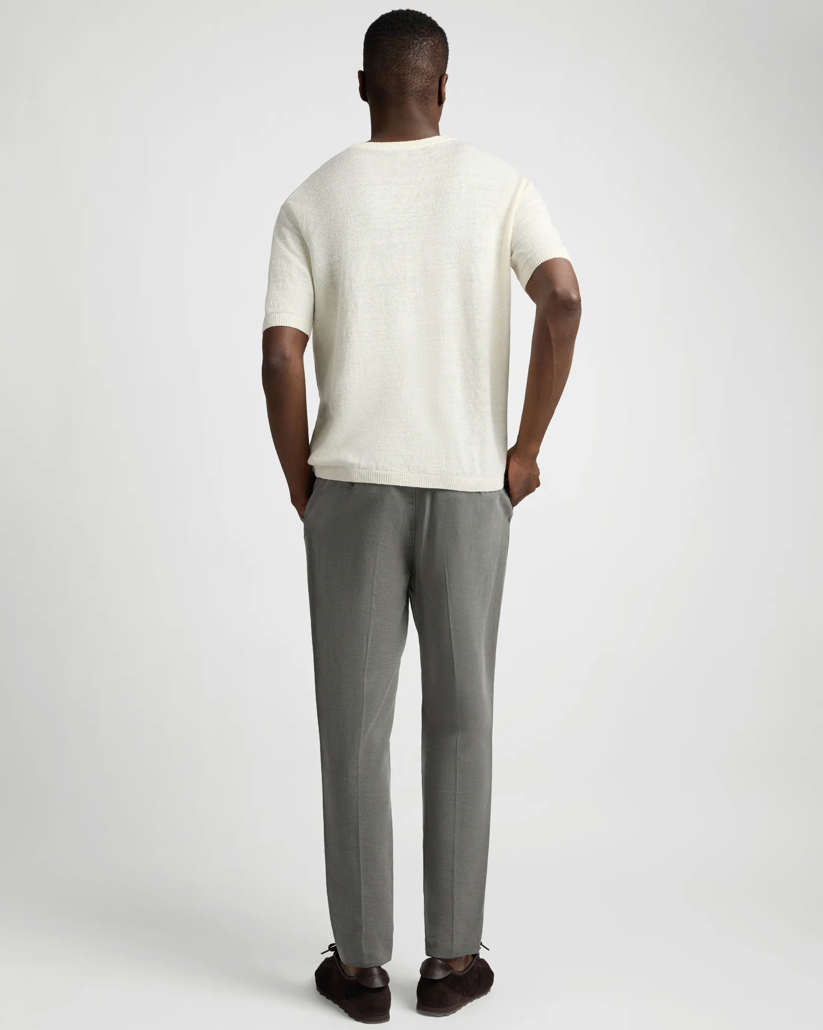 Linen Knit Tee Shirt - Image 5