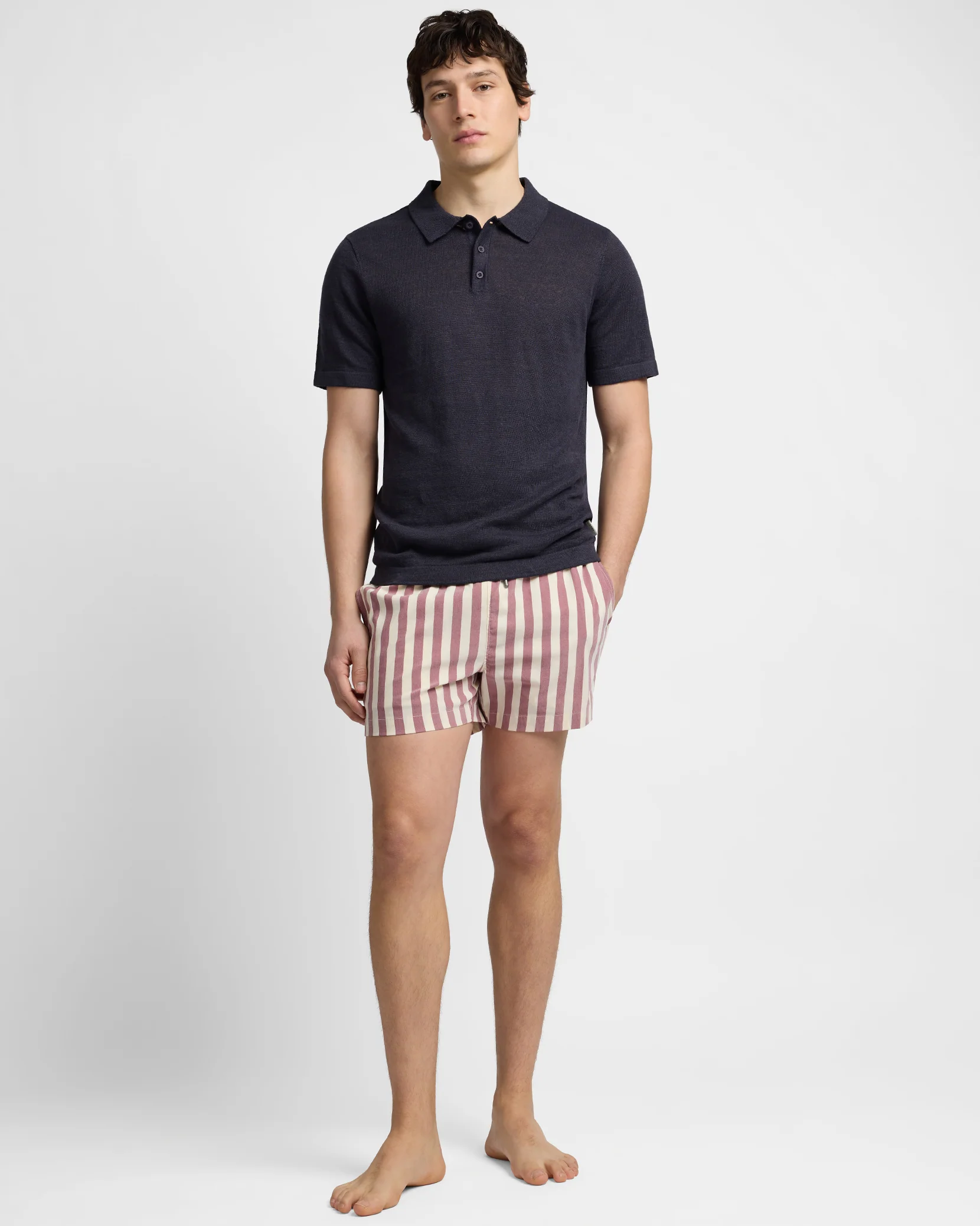 Linen Sweater Polo - Image 3