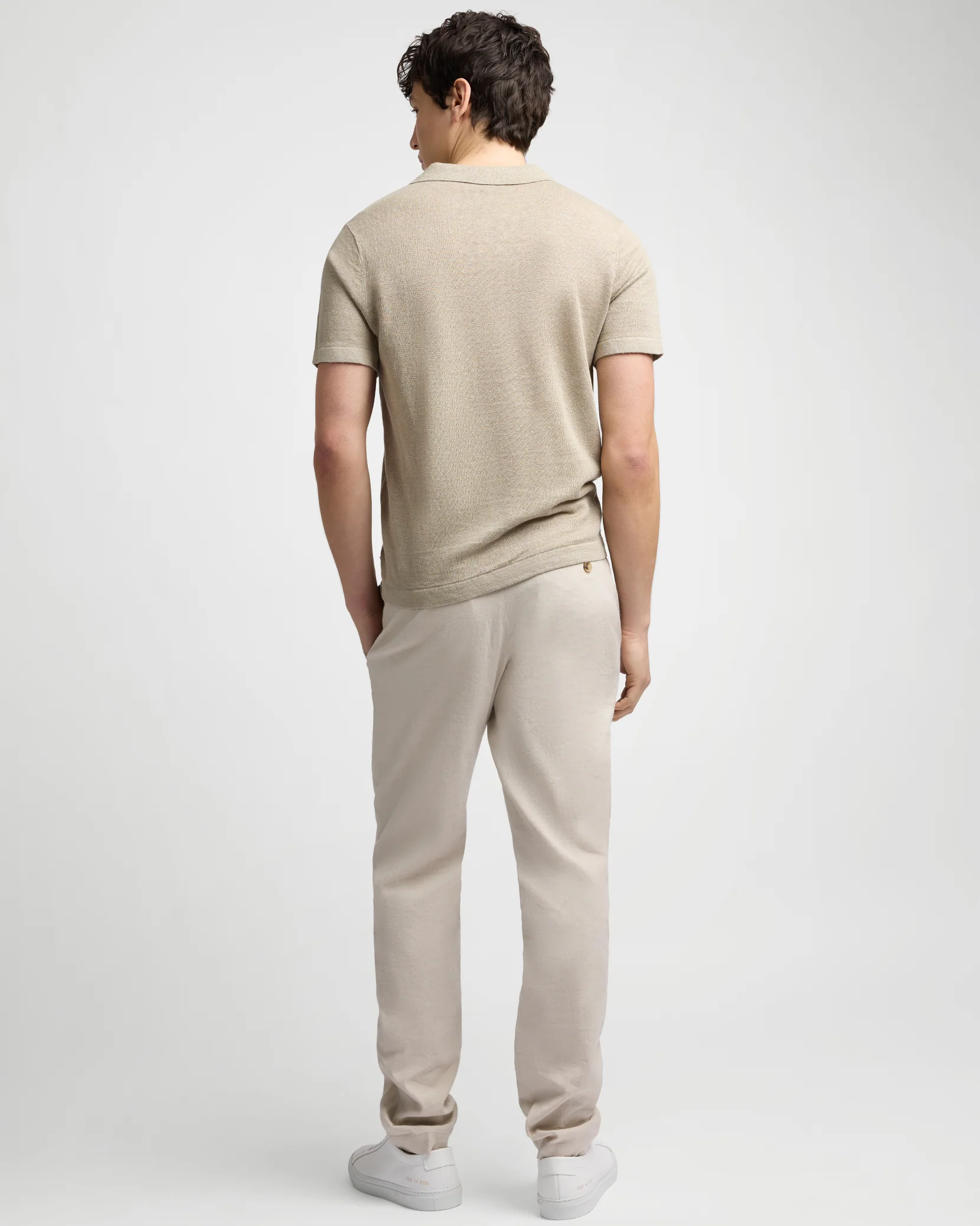 Linen Sweater Polo - Image 5