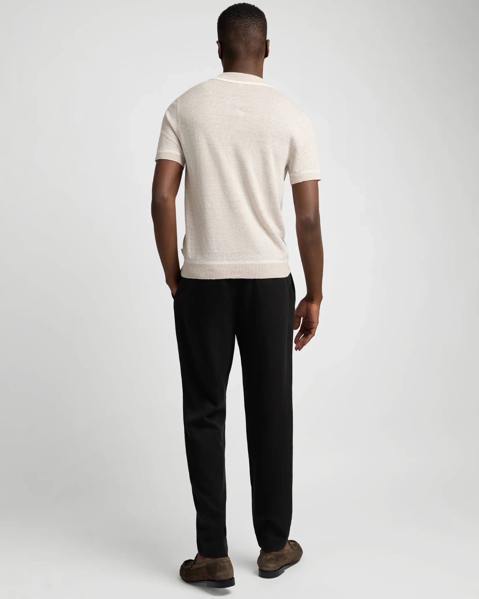 Lyocell Pleated Trouser - Image 5