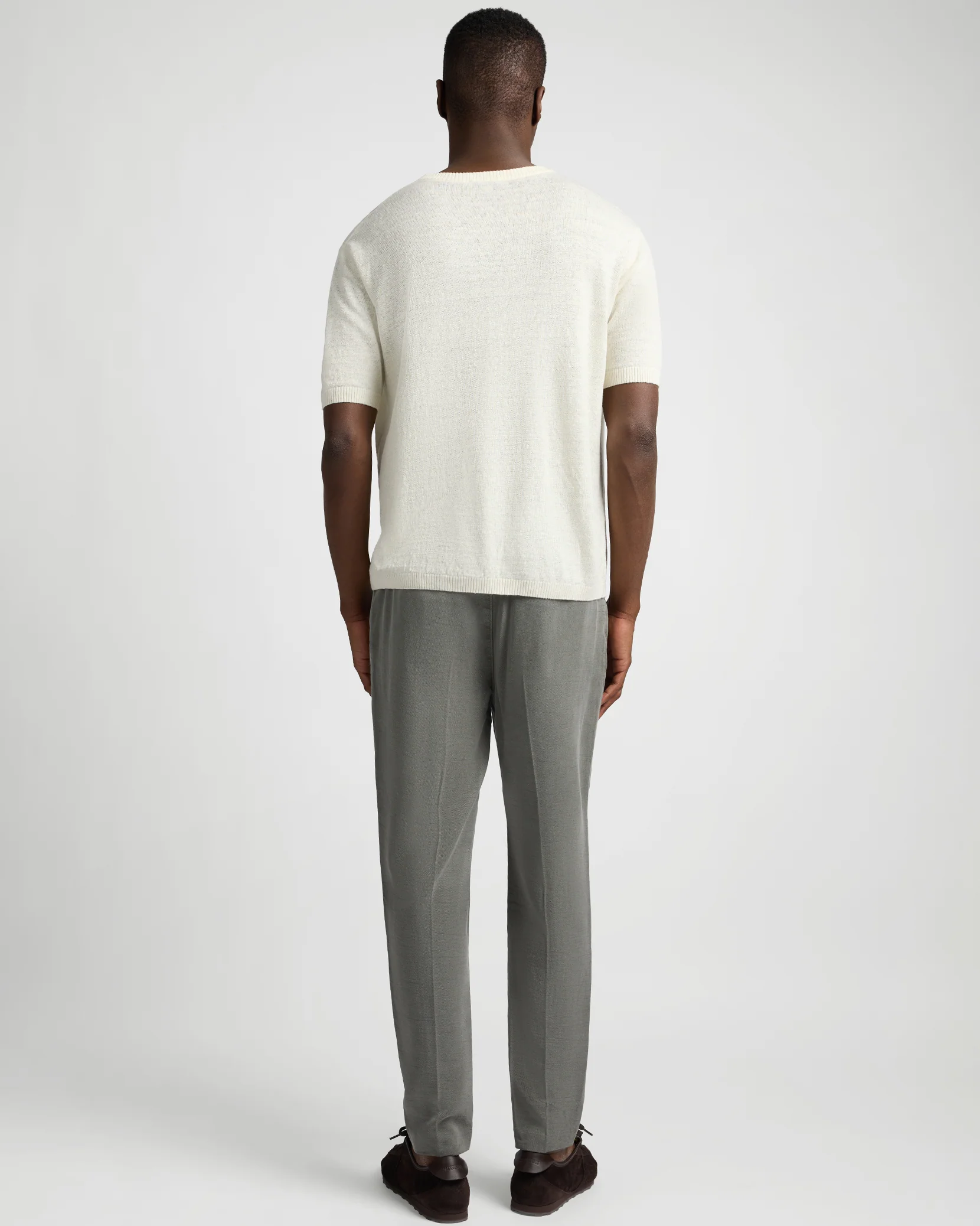 Lyocell Pleated Trouser - Image 5
