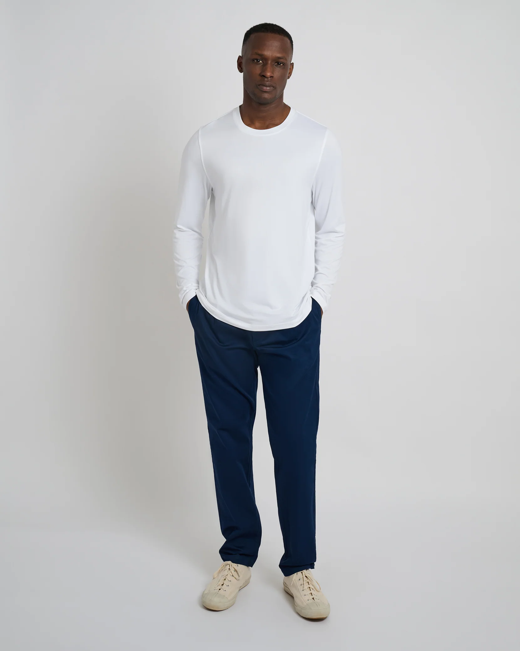 Men's Long Sleeve Sun Tee - Image 3