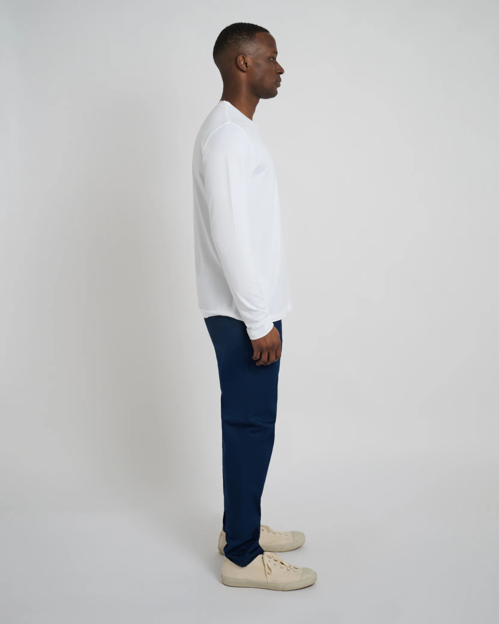 Men's Long Sleeve Sun Tee - Image 4