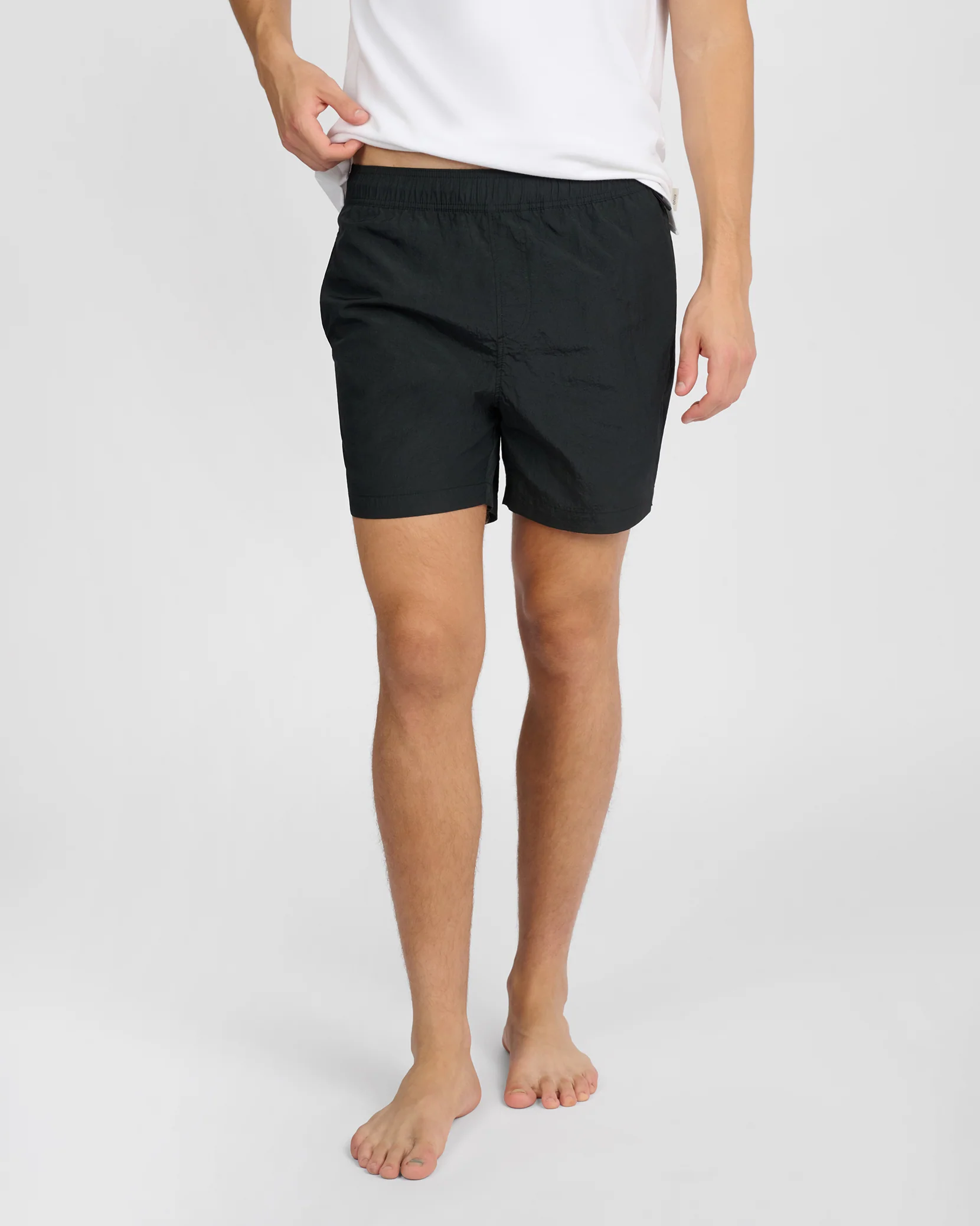 Nylon Crinkle 5" Swim Trunk - Image 3