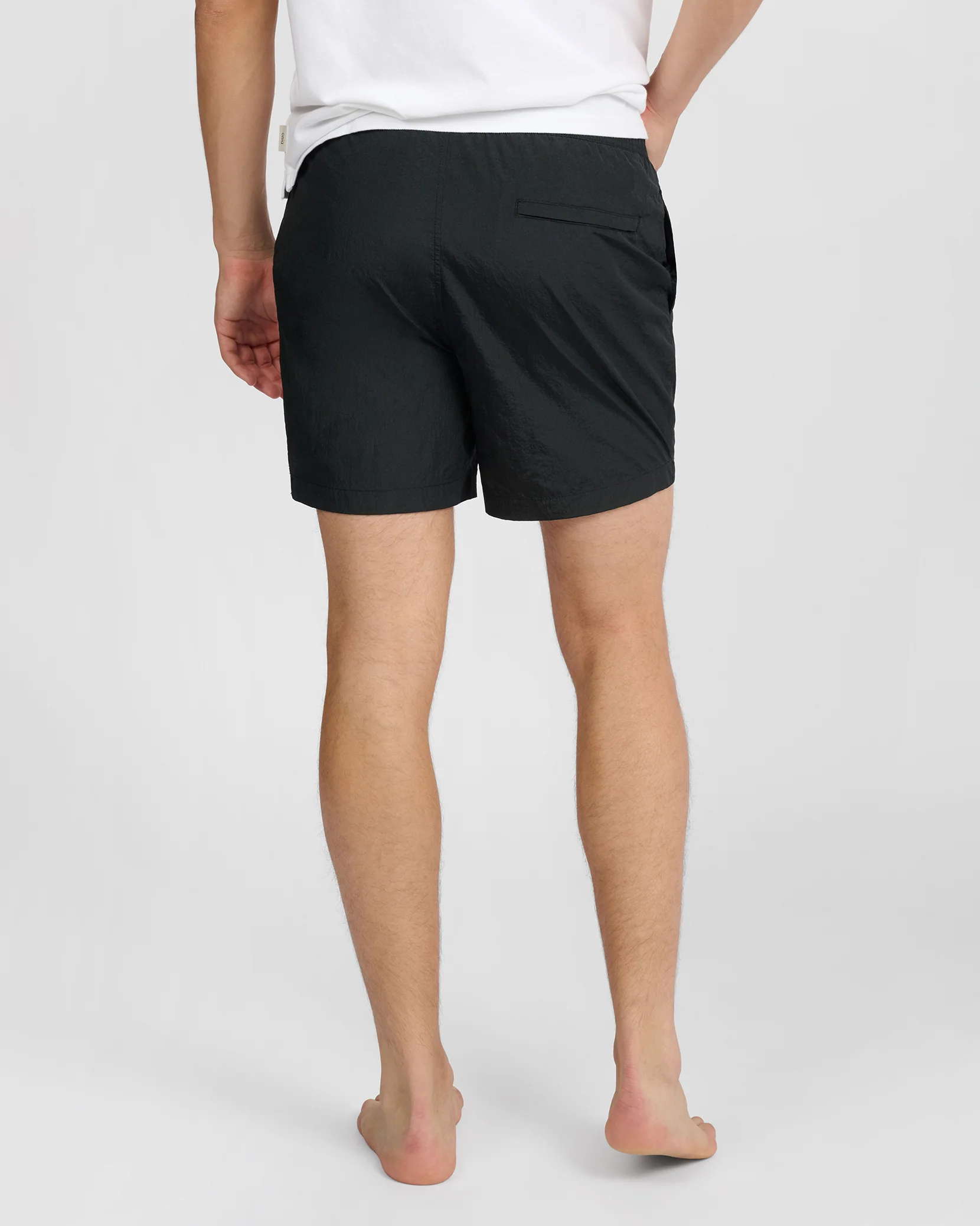 Nylon Crinkle 5" Swim Trunk - Image 6