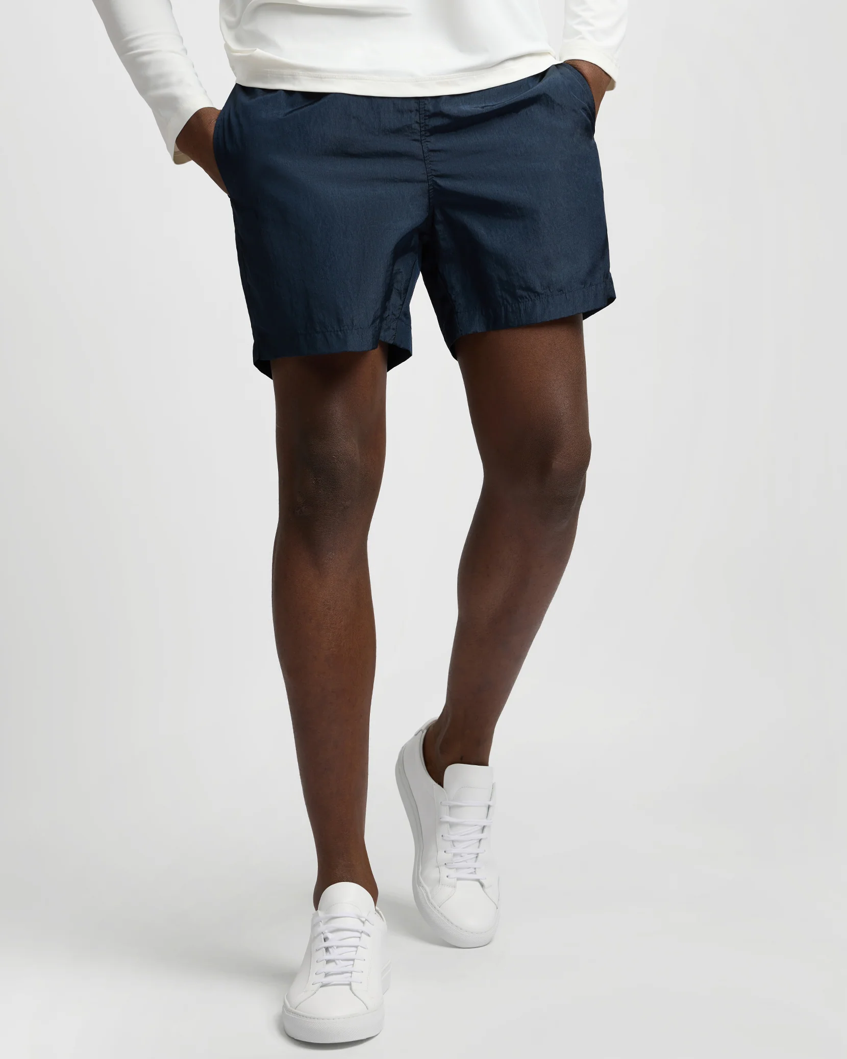 Nylon Crinkle 5" Swim Trunk - Image 2