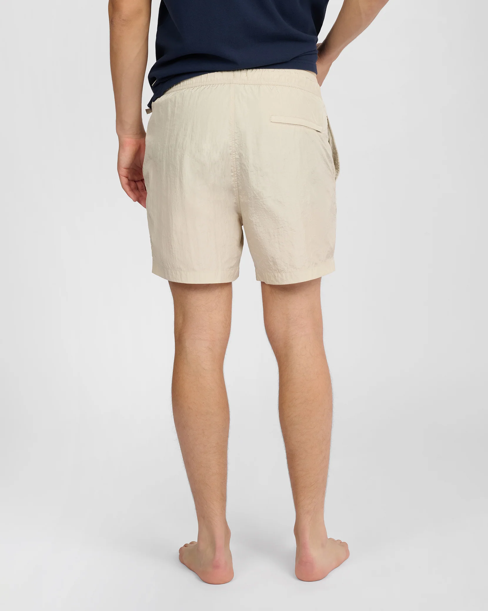 Nylon Crinkle 5" Swim Trunk - Image 6