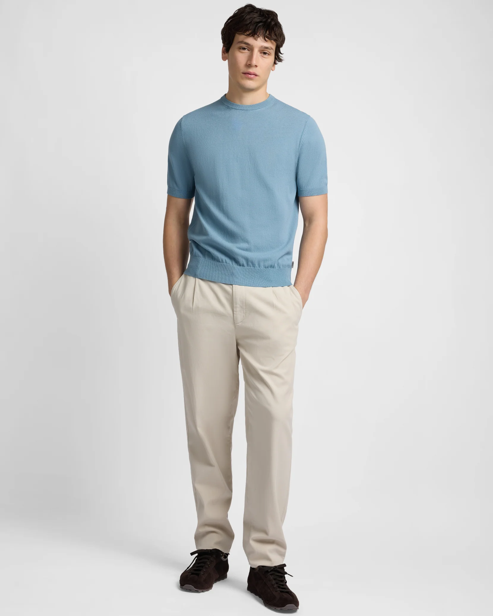 Pull-On Cotton Tencel Pant - Image 4