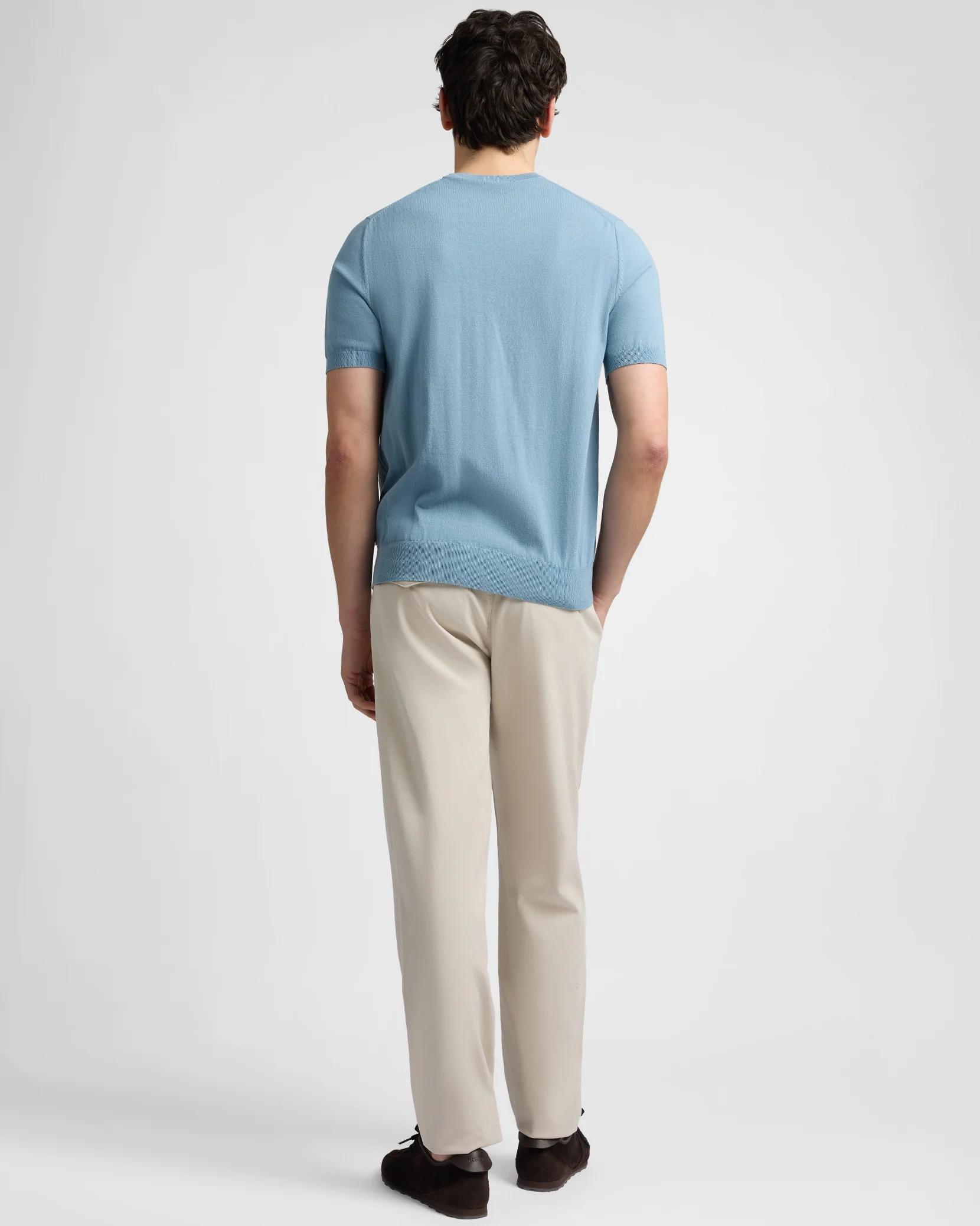 Pull-On Cotton Tencel Pant - Image 6