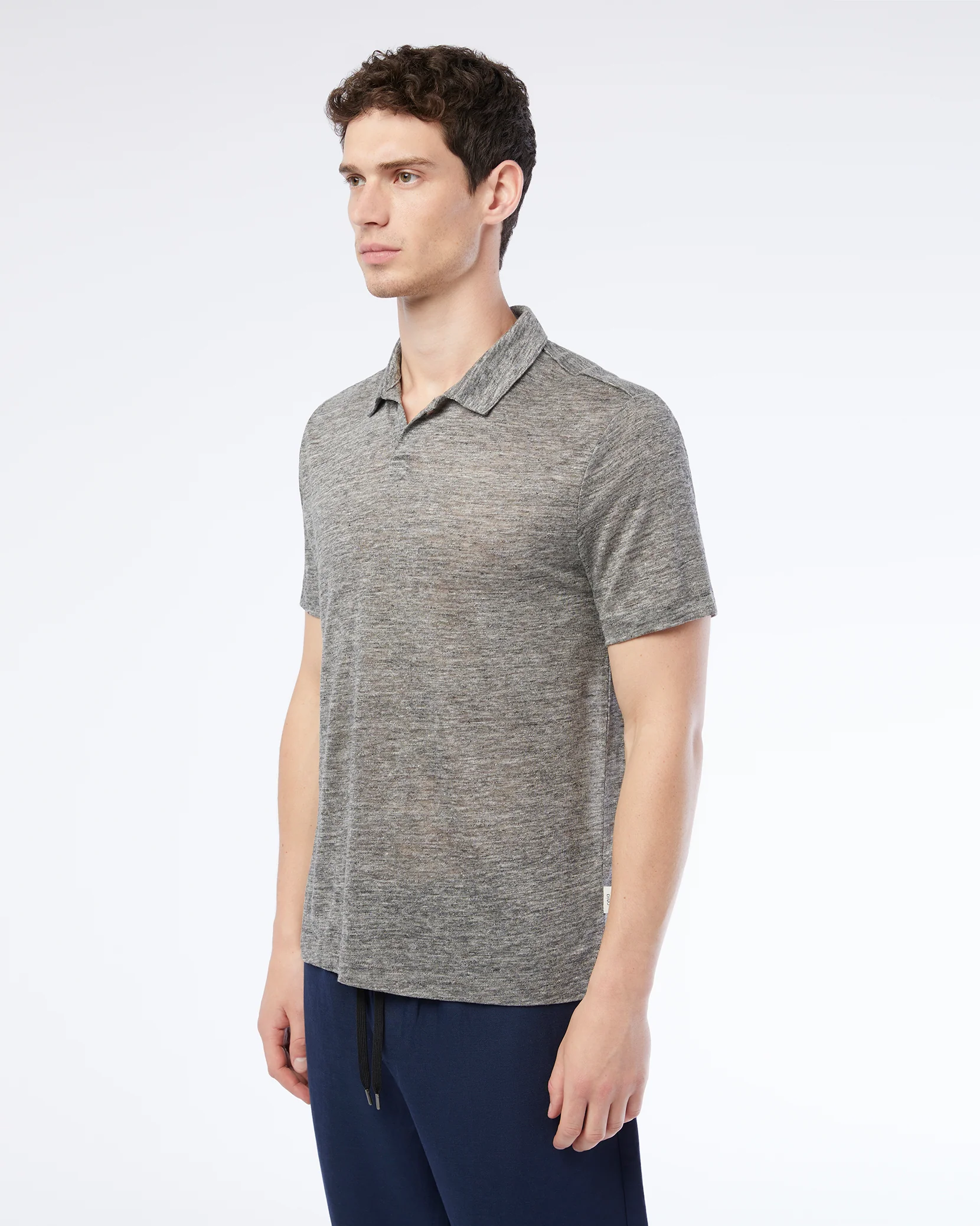 Shaun Linen Polo - Image 2