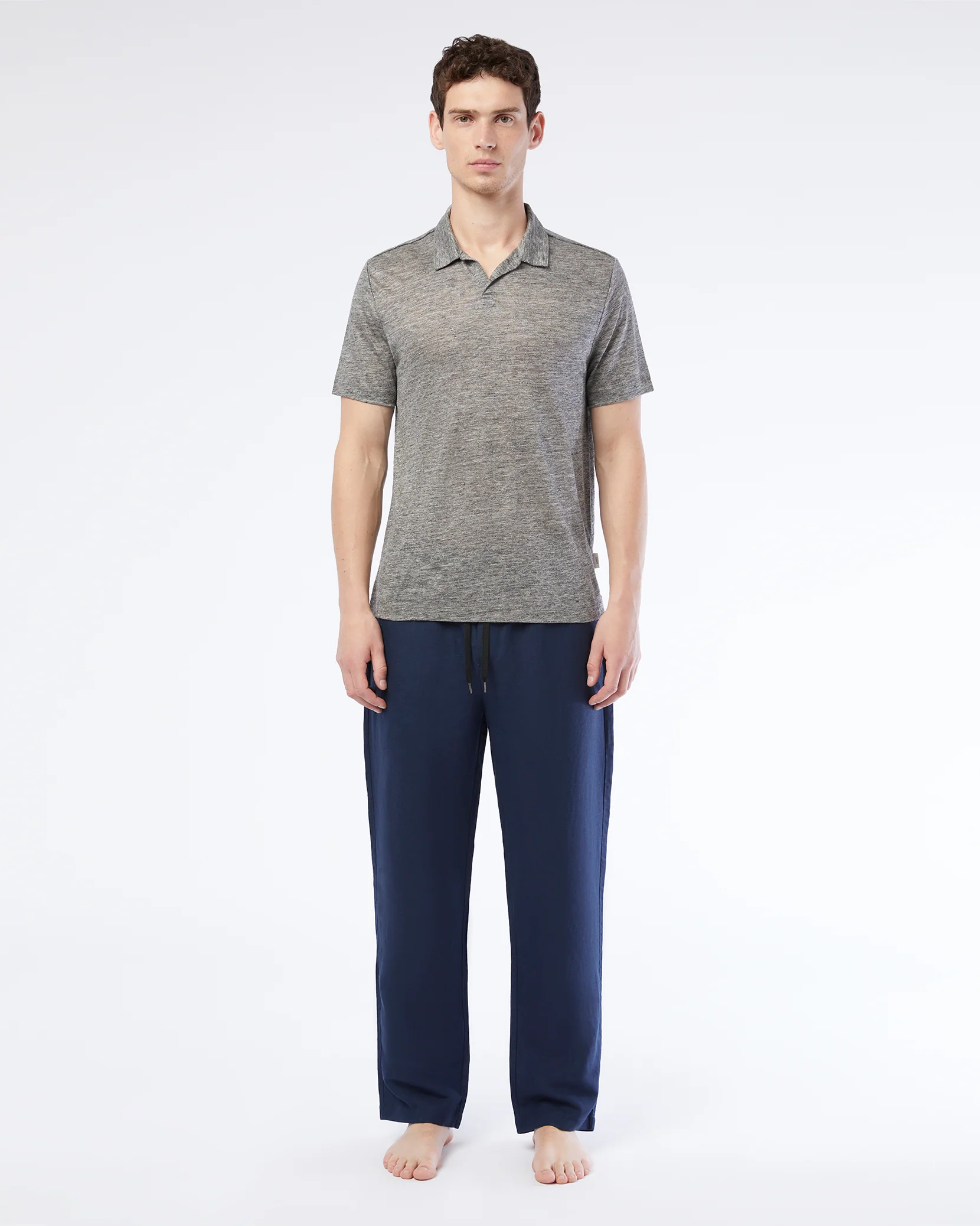 Shaun Linen Polo - Image 4