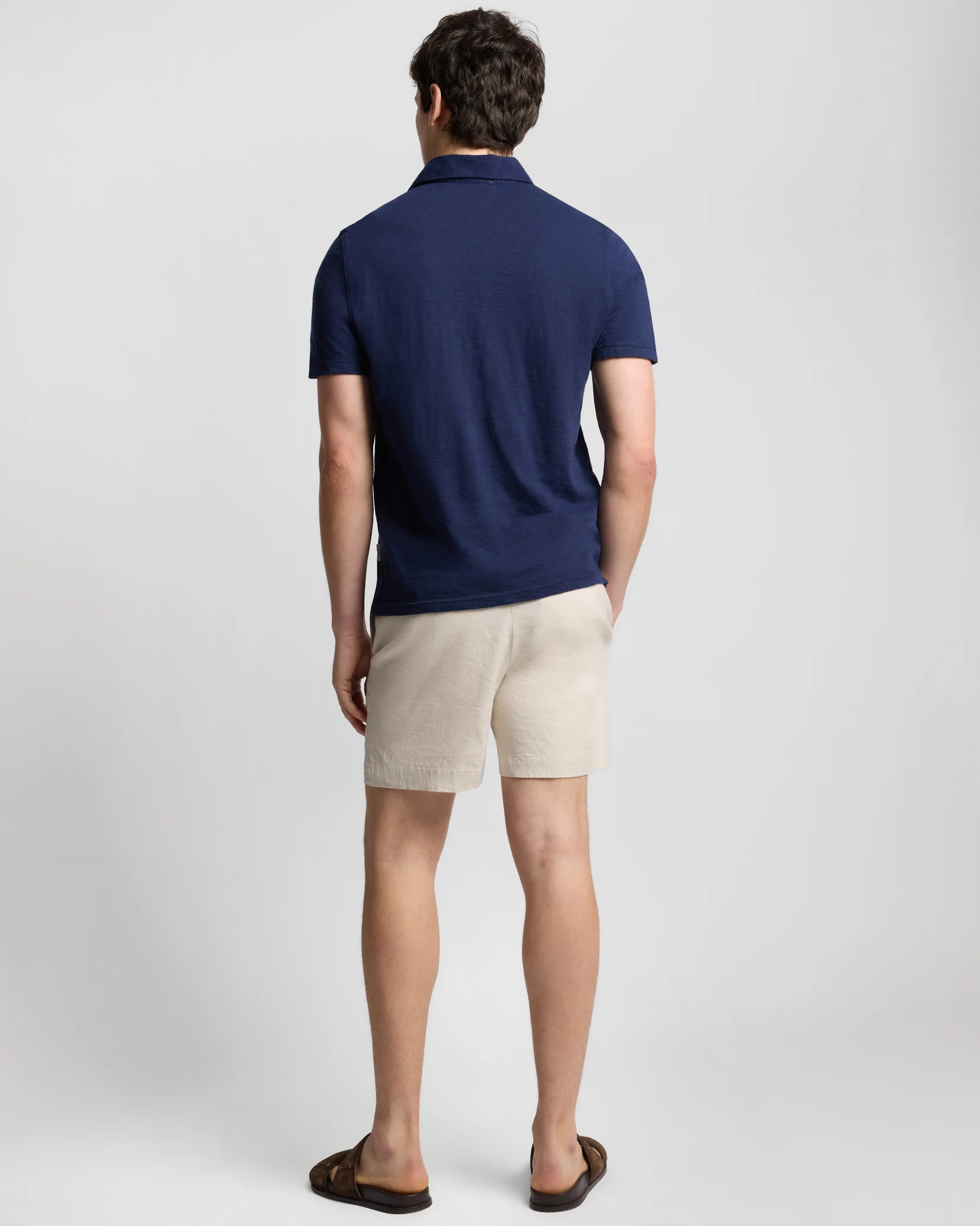 Slub Short Sleeve Polo - Image 5