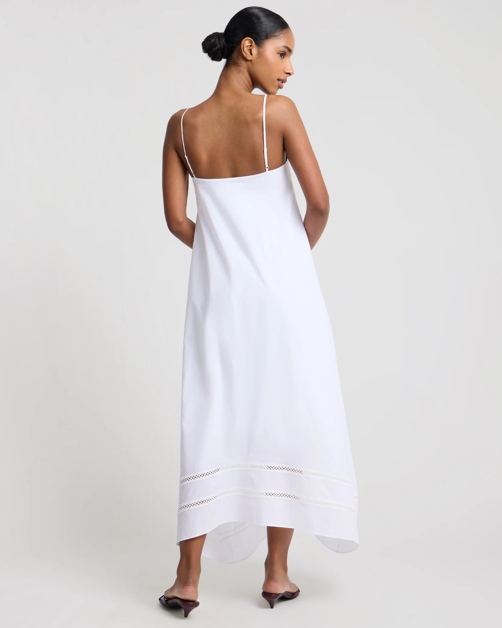 Square Neck Handkerchief Dress - Image 5