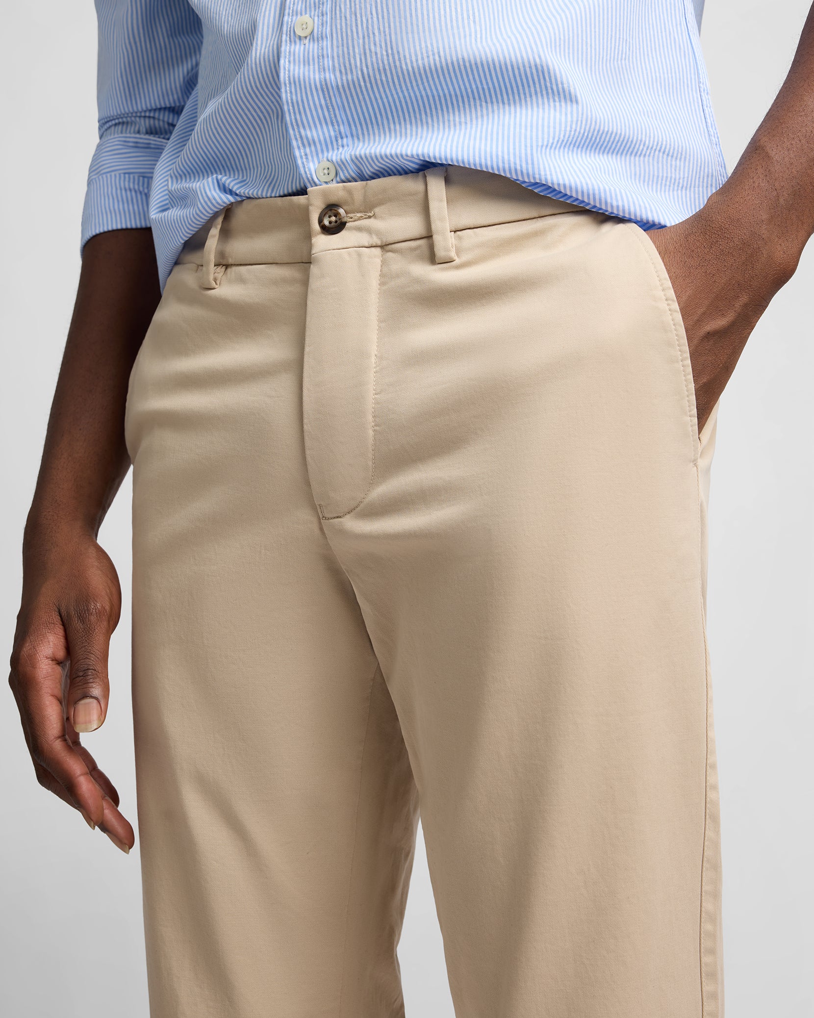 Stretch Cotton Chino Pant - Image 4