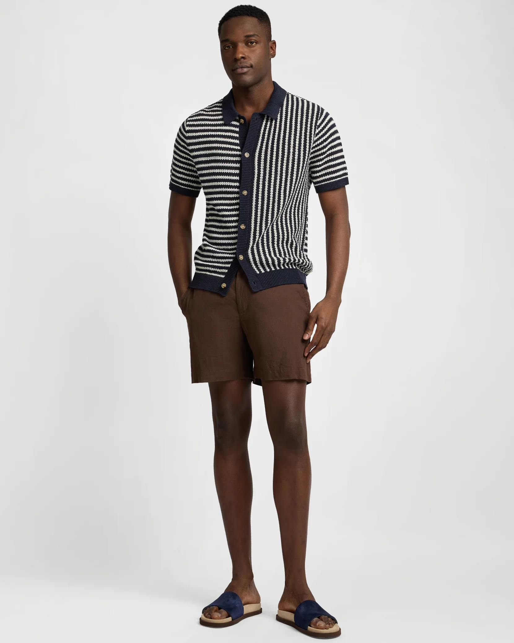 Stretch Linen 6" Short - Image 3