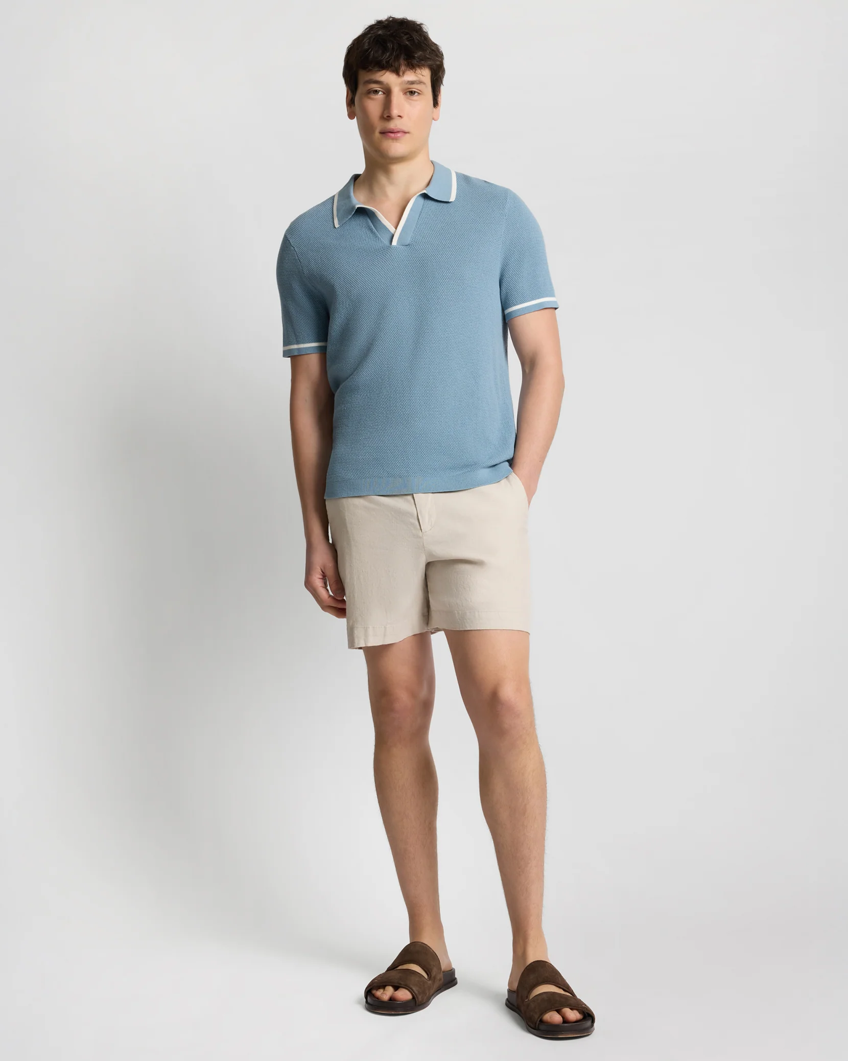 Stretch Linen 6" Short - Image 3