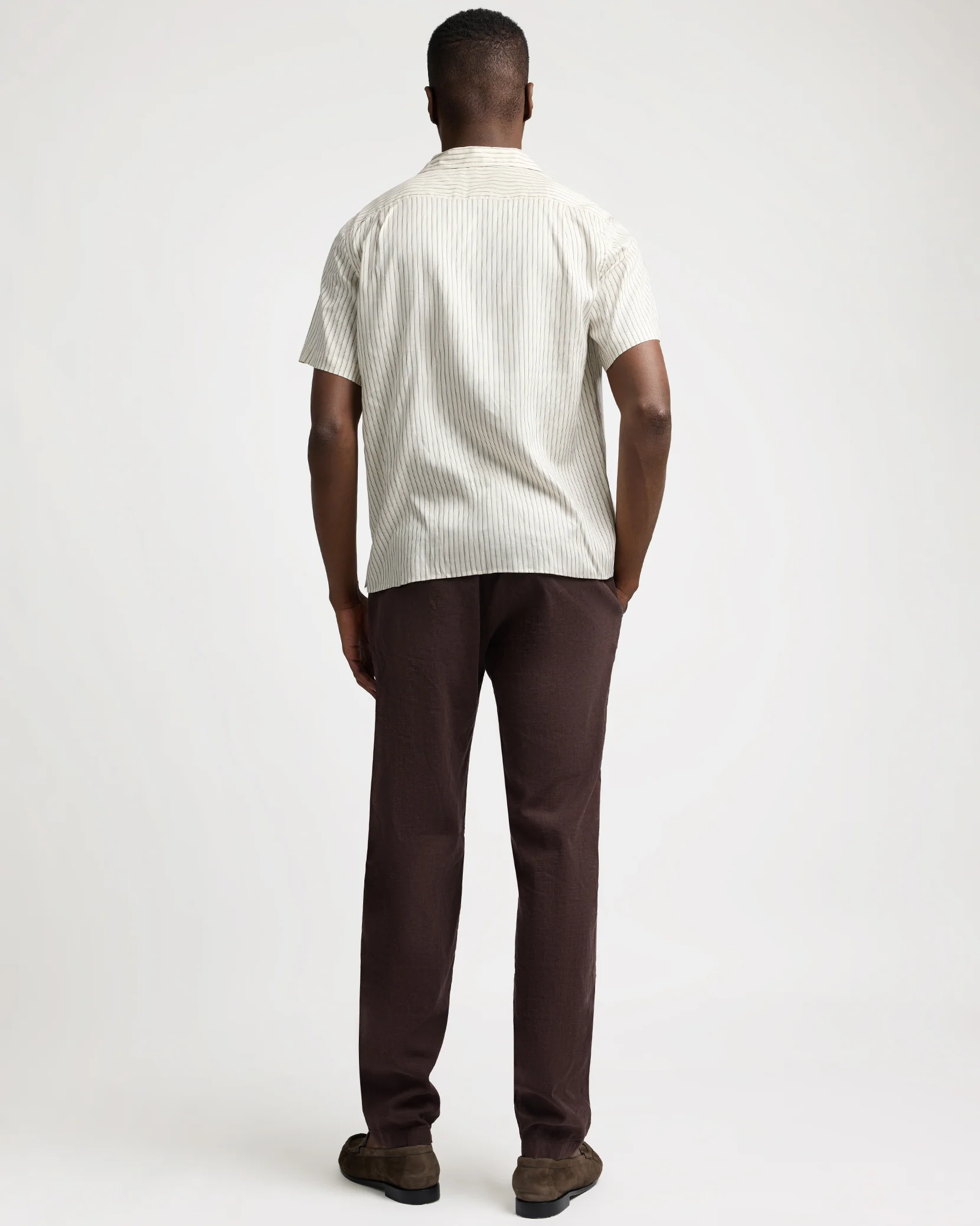 Stretch Linen Trouser - Image 6