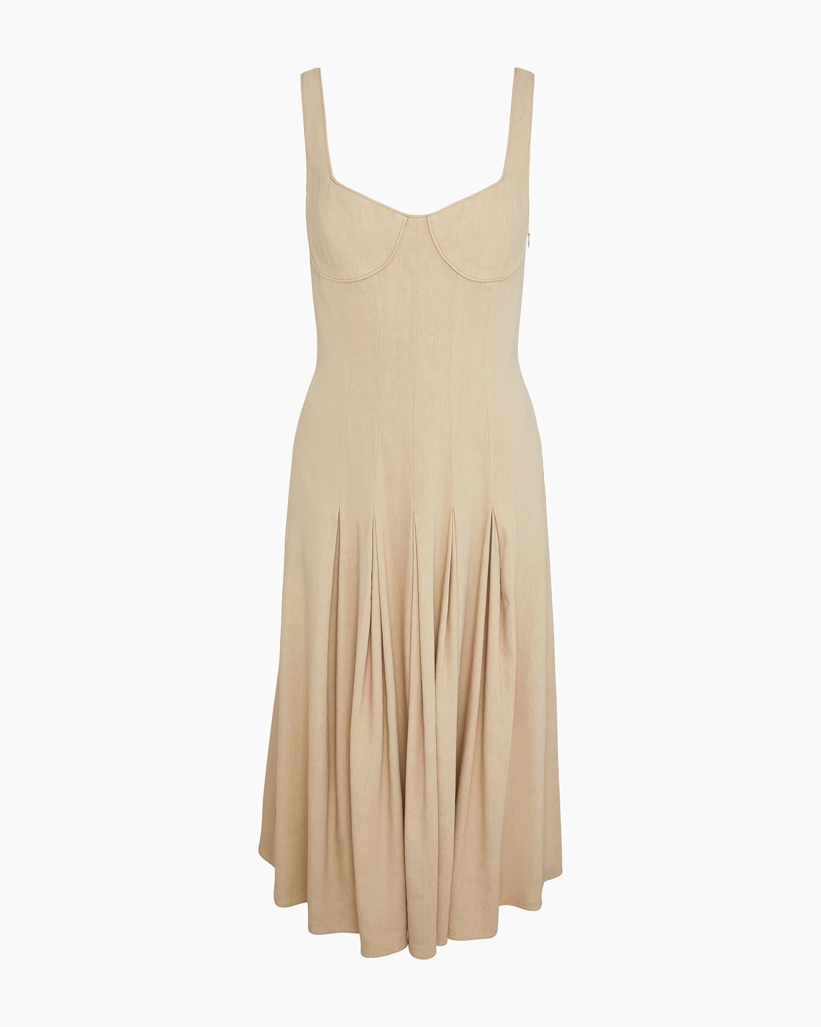 Sweetheart Pleated Dress - Image 2