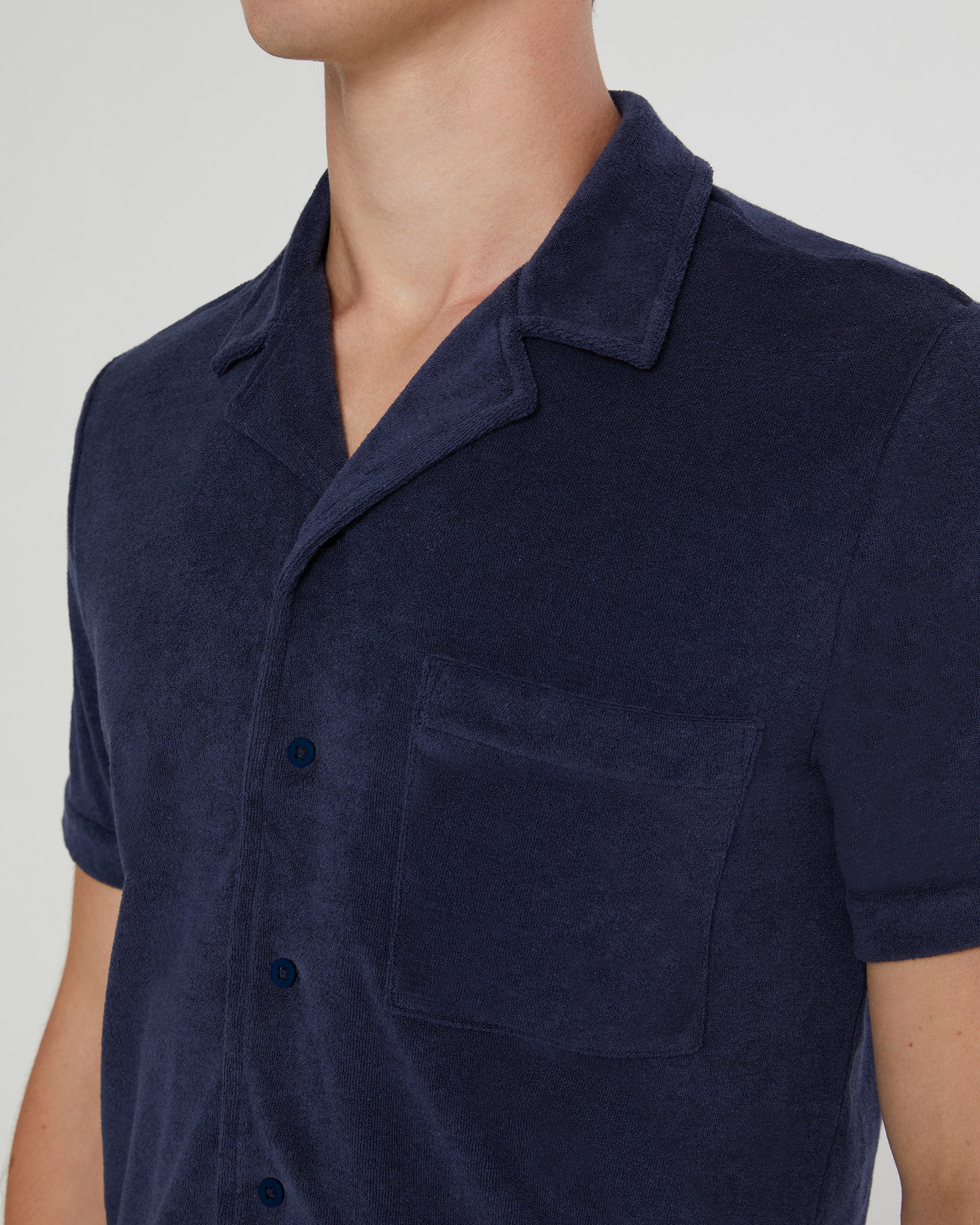 Towel Terry Camp Shirt - Image 3