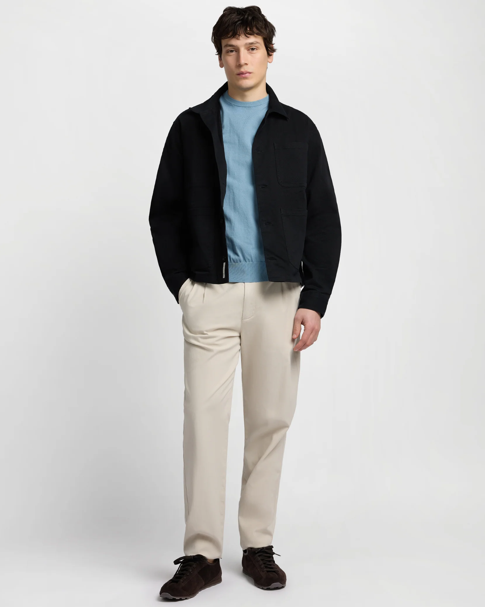 Twill Chore Jacket - Image 3