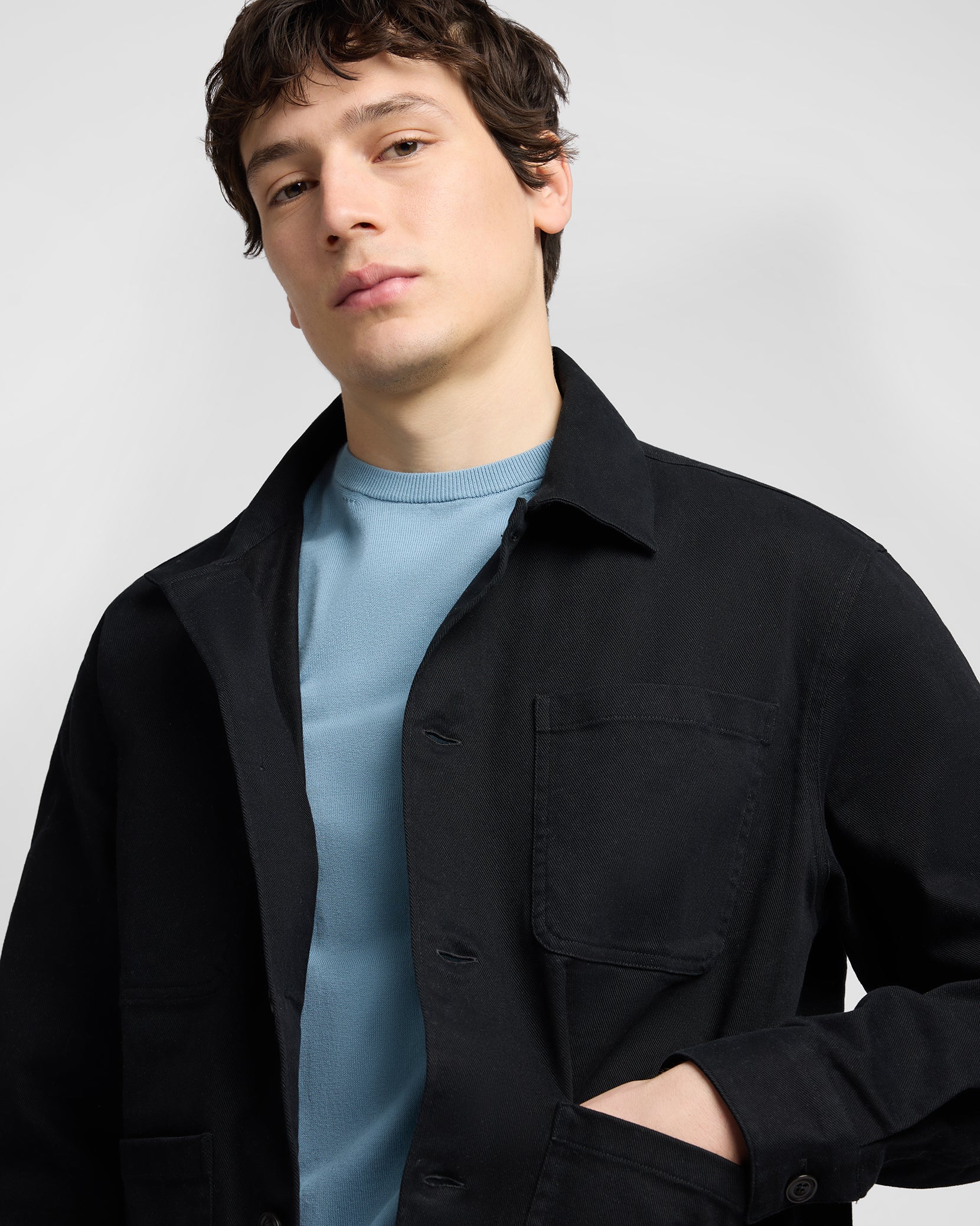 Twill Chore Jacket - Image 4