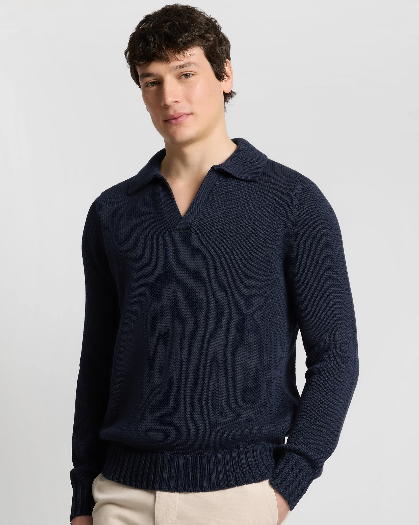 Ultra Soft Cotton Johnny Polo - Image 3